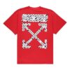 SS20 Airport Tape Print für Herren Rot