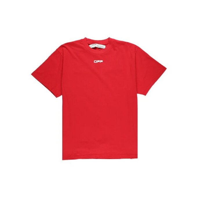SS20 Airport Tape Print für Herren Rot