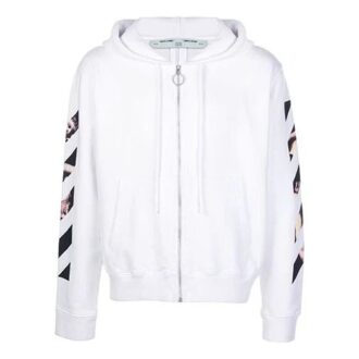 SS20 Caravaggio Arrow Slim Zipped für Herren Weiß