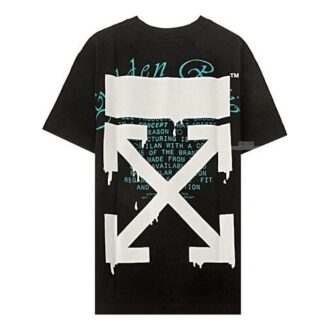 SS20 Dripping Arrows Loose Kurzarm