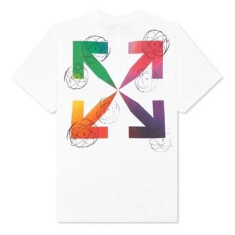 SS20 Futura Atoms Bunte Arrows Logo Oversize Kurzarm