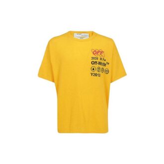 SS20 Logo Textured Oversized Kurzarm-Shorts