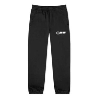 SS20 Slim-Fit-Jogginghose mit Airport-Tape-Print