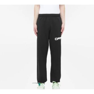SS20 Slim-Fit-Jogginghose mit Airport-Tape-Print
