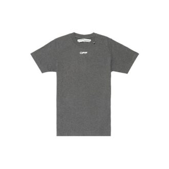 SS20 Wavy Line Grau Kurzarm Herren Logo Normal Fit