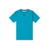 SS20 Wavy Line Weiß bedruckt, locker sitzend, Herren, Blau