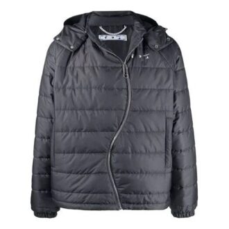 SS21 Abnehmbare Logo-Jacke Schwarz