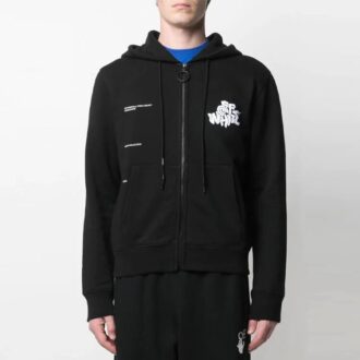 SS21 Adam Is Eve Logo Slim-Fit-Version Schwarz