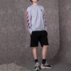 SS21 Arrow Langarm-Version Grau