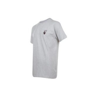 SS21 Arrow Shorts mit Kurzarm-T-Shirt mit Rundhalsausschnitt Grau