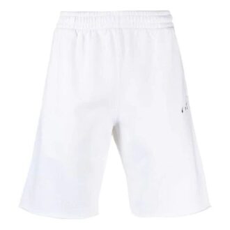 SS21 Arrows-Shorts mit Pfeilmuster-Print, Version Weiß