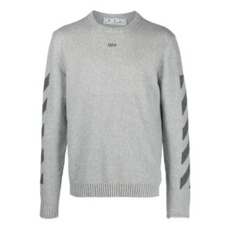 SS21 Arrows Stripe Strickversion Grau