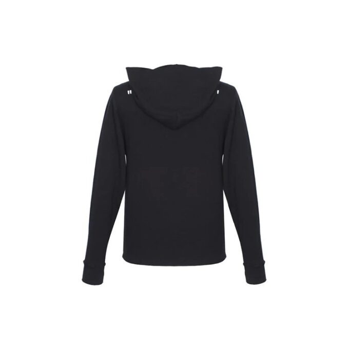 SS21 Baumwoll-T-Shirt mit gesticktem Logo, Standardausführung, Schwarz