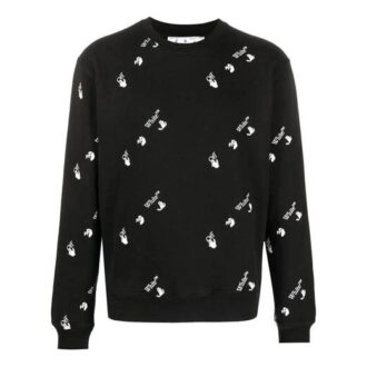 SS21 Bedrucktes Slim-Fit-Shirt mit Rundhalsausschnitt, schwarz