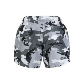 SS21 Camouflage-Freizeitshorts, graue Version