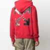 SS21 Caravaggio Arrow Printing Loose Fit Rot