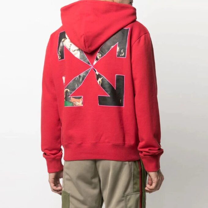SS21 Caravaggio Arrow Printing Loose Fit Rot