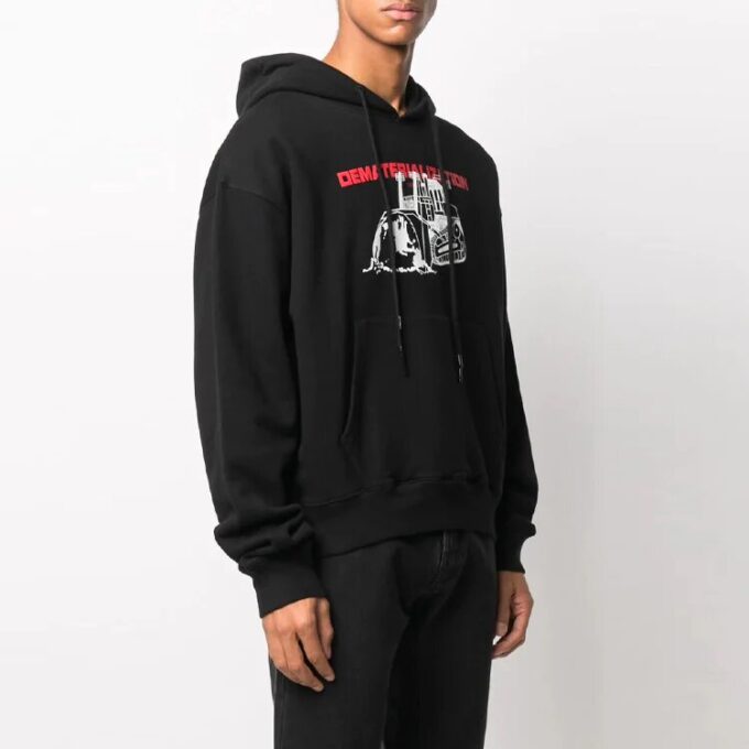 SS21 Dematerialization Logo-Print Schwarz