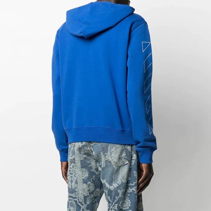 SS21 Diag-Logo-Print, lockere Passform, blau