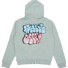 SS21 Graffiti-Logo-Print Grün