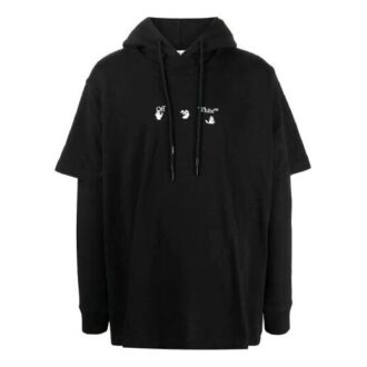 SS21 Logo-Arrows-Muster-Print, Standardversion, Schwarz