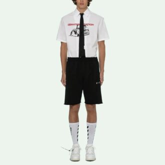 SS21 Logo-Shorts Schwarz