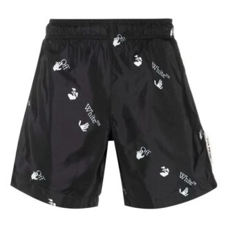 SS21 Shorts mit Logo-Aufdruck Schwarz